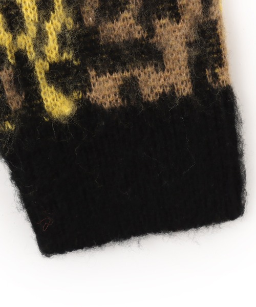 atmos（アトモス）の「atmos Mohair Cardigan / アトモス モヘア カーディガン（カーディガン/ボレロ・メンズ・ブラック/ベージュ系その他/グレー系その他・XL/L/M）」の16枚目の写真