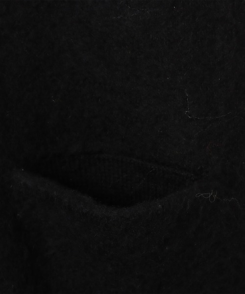 atmos（アトモス）の「atmos Mohair Cardigan / アトモス モヘア カーディガン（カーディガン/ボレロ・メンズ・ブラック/ベージュ系その他/グレー系その他・XL/L/M）」の10枚目の写真
