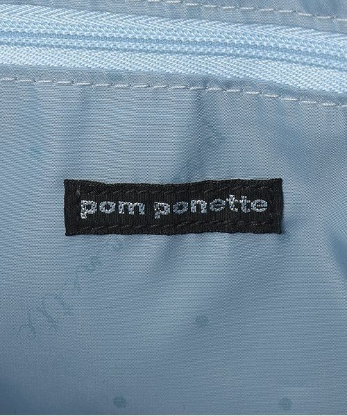 pom ponette junior(ポンポネットジュニア)の「チャームつきカジュアルショルダー(ショルダーバッグ・キッズ・ライトブルー/ブラック・F)」の12枚目の写真
