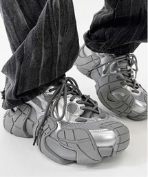 .KOM（ドットコム）の「『.KOM/ドットケーオーエム』ウェーブソールダッドスニーカー【Y】【CN】（スニーカー）」