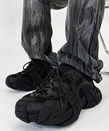 .KOM（ドットコム）の「『.KOM/ドットケーオーエム』ウェーブソールダッドスニーカー【Y】【CN】（スニーカー）」