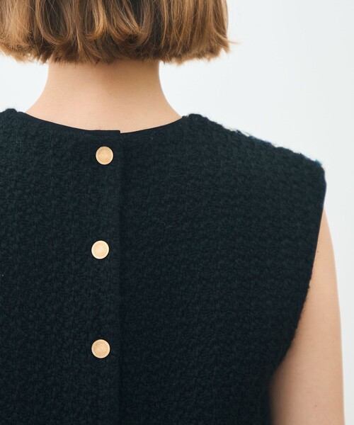 今期25トゥモローランドコレクションcollectionフロンタブルトップスジレ スチュワートファンシー フロンタブルジレ（その他トップス