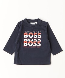 BOSS（ボス）の「ベビー ロングスリーブTシャツ リピートロゴプリント（Tシャツ/カットソー）」