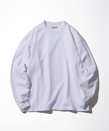 CAHLUMN（カウラム）の「CAHLUMN/カウラム Heavy Weight Jersey Long Sleeve Tee/ヘビーウェイト ジャージー ロングスリーブTシャツ（Tシャツ/カットソー）」