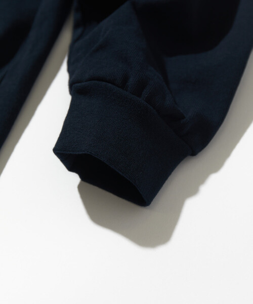 CAHLUMN（カウラム）の「CAHLUMN/カウラム Heavy Weight Jersey Long Sleeve Tee/ヘビーウェイト ジャージー ロングスリーブTシャツ（Tシャツ/カットソー・メンズ・ブルー/ホワイト/ライトグレー/ネイビー・X-LARGE/XX-LARGE/MEDIUM/LARGE）」の8枚目の写真