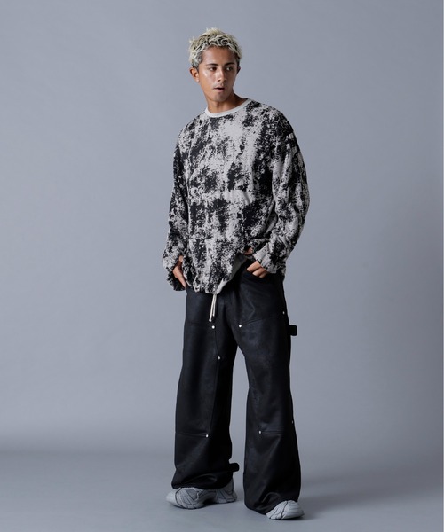 DANKE SCHON(ダンケシェーン)の「DankeSchon/ダンケシェーン/ECOSUEDE BH WKNEE(その他パンツ・メンズ・ブラック・S/M/L)」の6枚目の写真