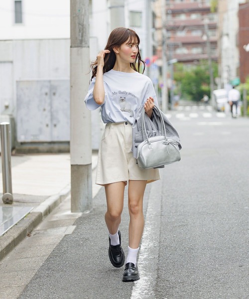 GLOBAL WORK（グローバルワーク）の「BIGチェックシャツ/AND YUA ANY/576818（シャツ/ブラウス・キッズ・ブルーグレー/ブラウン・LARGE/MEDIUM）」の10枚目の写真