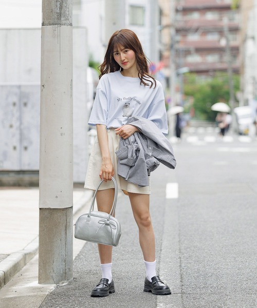 GLOBAL WORK（グローバルワーク）の「BIGチェックシャツ/AND YUA ANY/576818（シャツ/ブラウス・キッズ・ブルーグレー/ブラウン・LARGE/MEDIUM）」の12枚目の写真