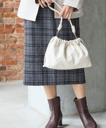 Honeys | やわらかギャザーバッグ(ハンドバッグ)