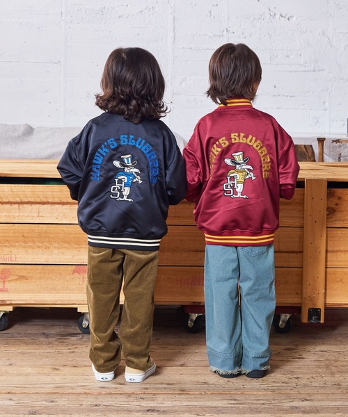 セール】サテン刺繍ジャケット（スタジャン）｜MARKEY'S（マーキーズ