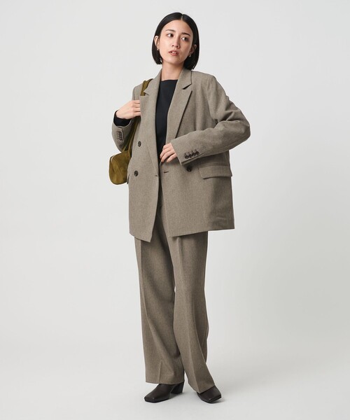 セール】ポリエステルブレンド ダブルジャケット（テーラード