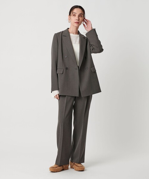 ポリエステルブレンド ダブルジャケット（テーラードジャケット