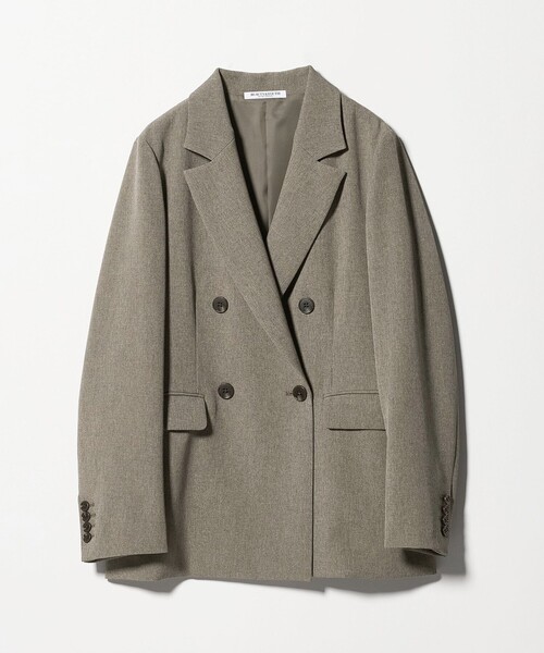 ポリエステルブレンド ダブルジャケット（テーラードジャケット