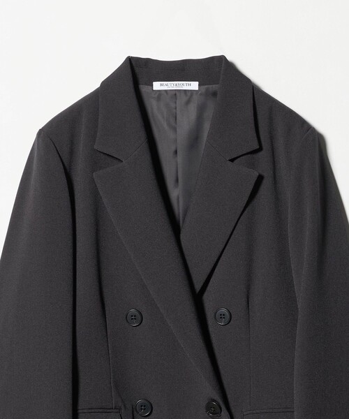 ポリエステルブレンド ダブルジャケット（テーラードジャケット