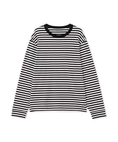 human woman(ヒューマンウーマン)の「◆ゼロロックコットンスムースボーダーカットソー(Tシャツ/カットソー・レディース・ホワイト系その他3・MEDIUM)」の8枚目の写真