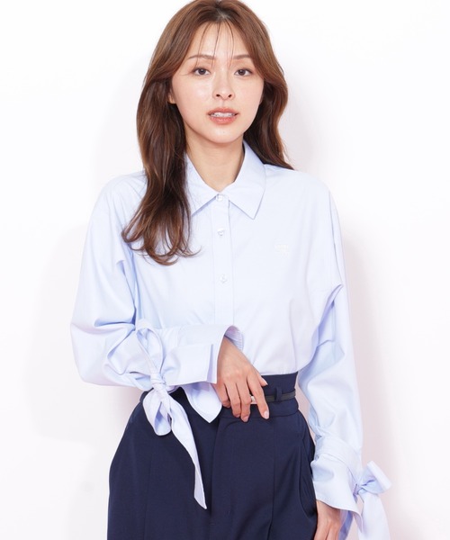 セール】◇アイコニック袖リボンブラウス（シャツ/ブラウス）｜JILL by