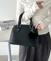 CLEA（クレア）の「ハートチャーム付きボストンバッグ（ボストンバッグ）」