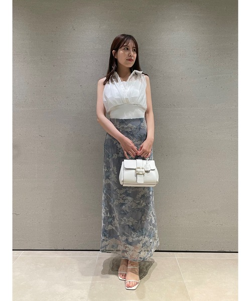 スナイデル シャイニーナロースカート SWFS232183 レディース BLU SNIDEL) シャイニーナロースカート | puakoの店長ブログ