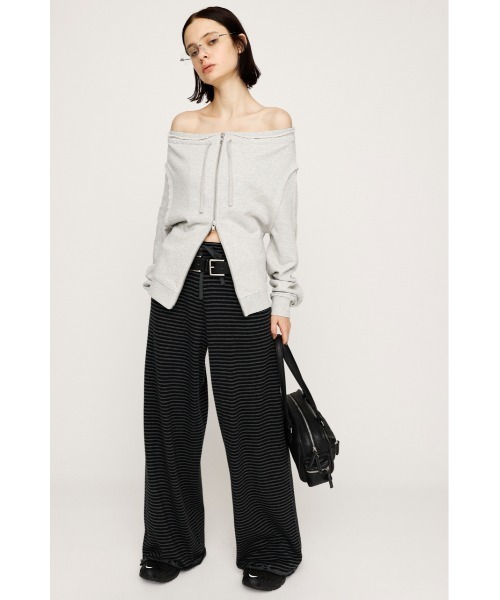 BORDER KNIT RELAX パンツ セール】BORDER KNIT RELAX PT ボーダー ニット リラックスパンツ 秋服