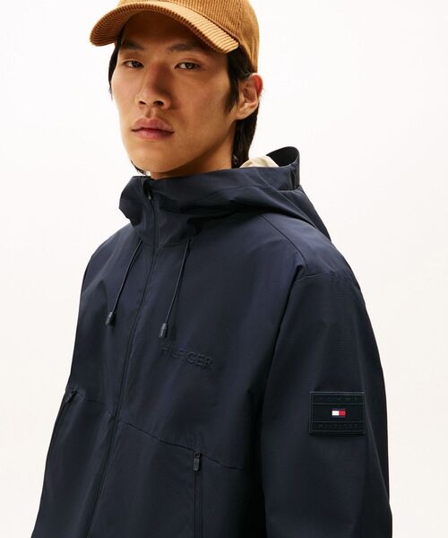 セール】テックフーデッドジャケット（ブルゾン）｜TOMMY HILFIGER