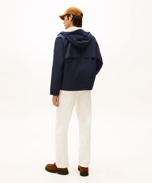 TOMMY HILFIGER（トミーヒルフィガー）の「テックフーデッドジャケット（ブルゾン・メンズ・ネイビー・LARGE/MEDIUM/X-LARGE/SMALL）」の4枚目の写真