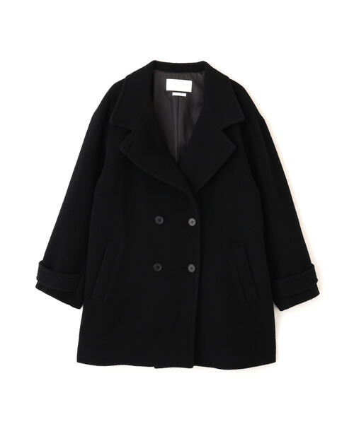 PROPORTION BODY DRESSING(プロポーションボディドレッシング)の「2WAYミドルコート / 1215255103(ピーコート・レディース・ピンク/ベージュ/ダークグレー/ブラック・MEDIUM/P/S/SMALL)」の5枚目の写真