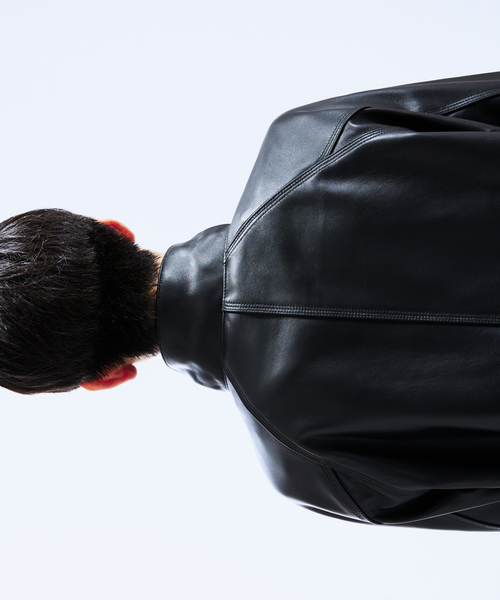 schott（ショット）の「Schott / ショット 別注 カバーオール（ライダースジャケット・メンズ・ブラック・MEDIUM/LARGE）」の9枚目の写真