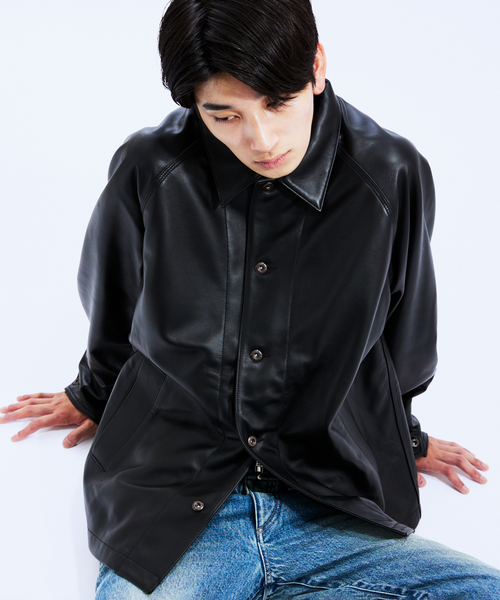 Schott / ショット 別注 カバーオール（ライダースジャケット