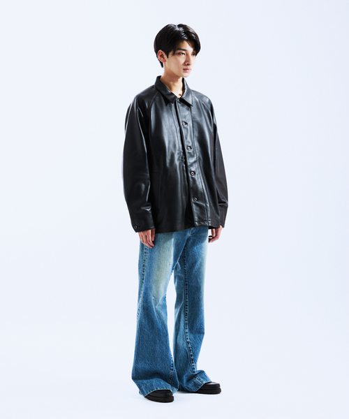 【デニム】schott カバーオール（S） Schott / ショット 別注 カバーオール（ライダースジャケット