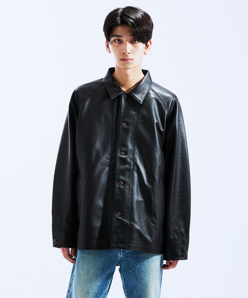 Schott / ショット 別注 カバーオール（ライダースジャケット