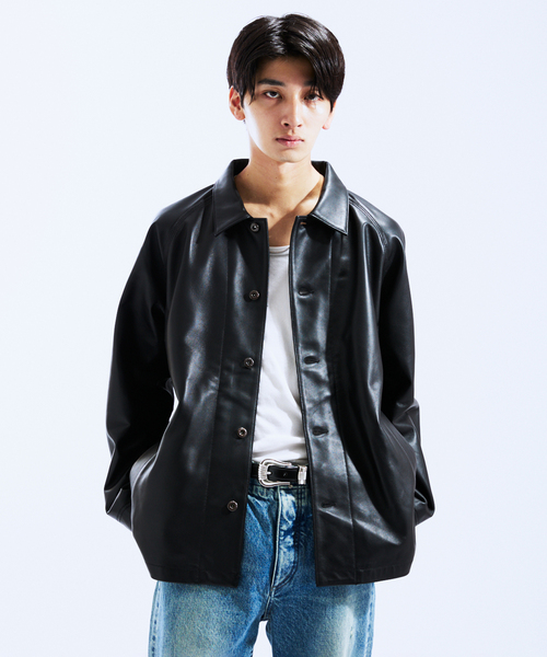 Schott / ショット 別注 カバーオール（ライダースジャケット