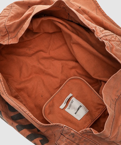 BOW WOW(バウワウ)の「THE DITC NEWSPAPER BAG AGED(メッセンジャーバッグ・メンズ・オレンジ系その他・ONESIZE)」の8枚目の写真