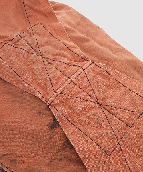 BOW WOW(バウワウ)の「THE DITC NEWSPAPER BAG AGED(メッセンジャーバッグ・メンズ・オレンジ系その他・ONESIZE)」の5枚目の写真