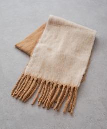 PUAL CE CIN | バイカラーメランジマフラー(マフラー)