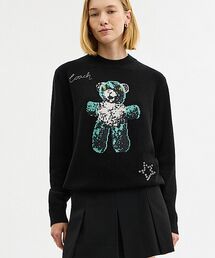 COACH（コーチ）の「クルーネック ダック セーター・リサイクル