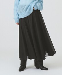 Ray BEAMS | シアーギャザーフレアースカート(スカート)