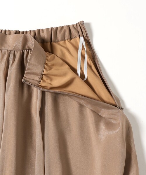 Ray BEAMS（レイビームス）の「シアーギャザーフレアースカート（スカート・レディース・ブラック/ベージュ/ブルー系その他2・0/1）」の21枚目の写真