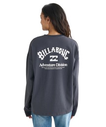 BILLABONG レディース 【A/DIV.】ADIV LOGO WARM LS TE ロンＴ 【BOX LOOSE】【2025年秋冬モデル】/ビラボンバックプリントボックスシルエット長袖ロンT