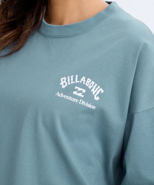 BILLABONG(ビラボン)の「BILLABONG レディース 【A/DIV.】ADIV LOGO WARM LS TE ロンT 【BOX LOOSE】【2025年秋冬モデル】/ビラボンバックプリントボックスシルエット長袖ロンT(Tシャツ/カットソー・レディース・アイボリー/ブルー系その他/ブラック系その他・MEDIUM/LARGE)」の7枚目の写真