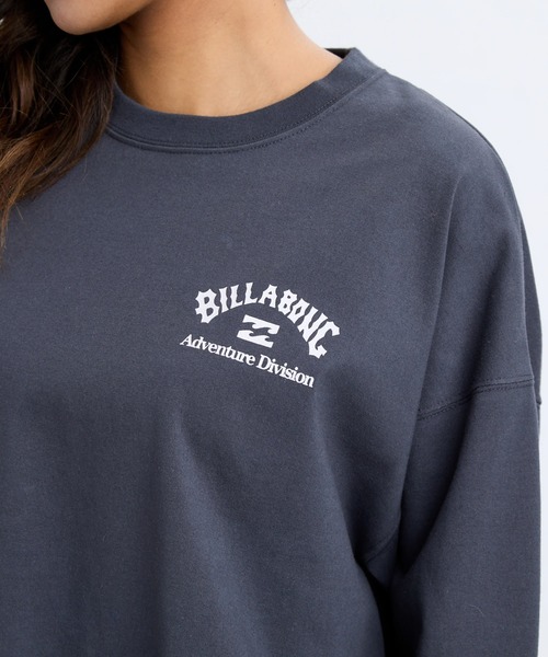 BILLABONG(ビラボン)の「BILLABONG レディース 【A/DIV.】ADIV LOGO WARM LS TE ロンT 【BOX LOOSE】【2025年秋冬モデル】/ビラボンバックプリントボックスシルエット長袖ロンT(Tシャツ/カットソー・レディース・アイボリー/ブルー系その他/ブラック系その他・MEDIUM/LARGE)」の10枚目の写真