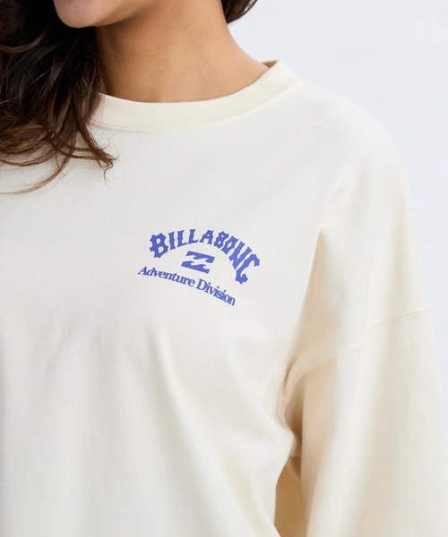 BILLABONG(ビラボン)の「BILLABONG レディース 【A/DIV.】ADIV LOGO WARM LS TE ロンT 【BOX LOOSE】【2025年秋冬モデル】/ビラボンバックプリントボックスシルエット長袖ロンT(Tシャツ/カットソー・レディース・アイボリー/ブルー系その他/ブラック系その他・MEDIUM/LARGE)」の5枚目の写真