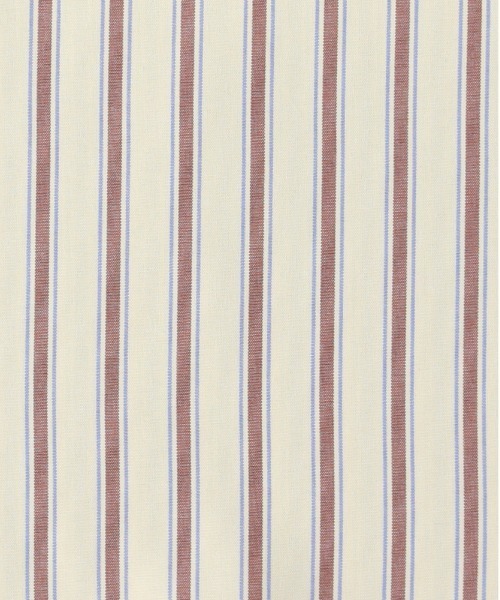 Right-on（ライトオン）の「【HONEYSUCKLE ROSE】ストライプショートシャツ (お手入れ楽/トレンド）（シャツ/ブラウス・レディース・イエロー/ブルー/ブラック・S/M/L）」の20枚目の写真