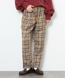 FUNALIVE（ファンアライブ）の「先染めアンクルテーパードチェックパンツ unisex（スラックス）」