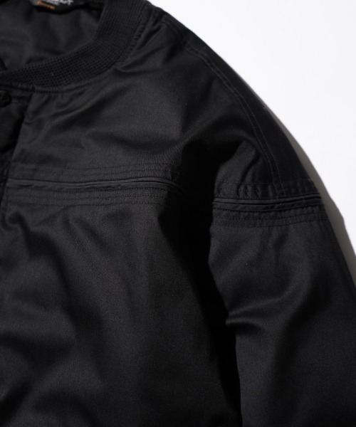 TOWNCRAFT(タウンクラフト)の「TOWN CRAFT タウンクラフト / BLACK DERBY STYLED JACKET(ブルゾン・メンズ・ブラック/ブラック系1/ブラック系2・MEDIUM/LARGE/X-SMALL)」の15枚目の写真