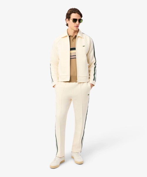 LACOSTE(ラコステ)の「フレンチメイドポロカラーニット(ニット/セーター・メンズ・ベージュ・2/4/3/5)」の4枚目の写真