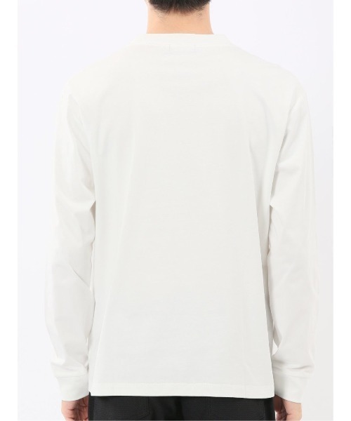 TAKA-Q（タカキュー）の「【綿混 ストレッチ】タカキュー ソロナ天竺 クルーネック 長袖Tシャツ（Tシャツ/カットソー・メンズ・ホワイト/ライトグレー/ダークグリーン/ブラック・X-LARGE/MEDIUM/LARGE）」の19枚目の写真