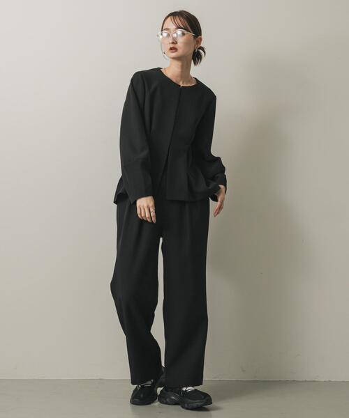 セール】ウエストタックジャケットセットアップ（セットアップ