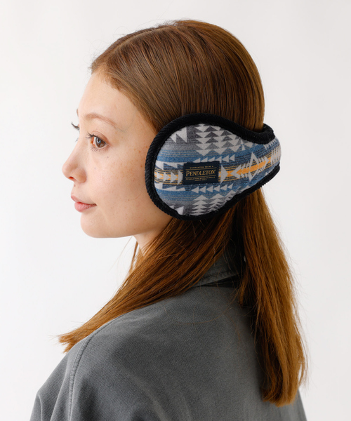 PENDLETON(yhg)́yPENDLETON / yhgzFLANNEL EAR MUFF / tl C[}t/jZbNX(C[}t)