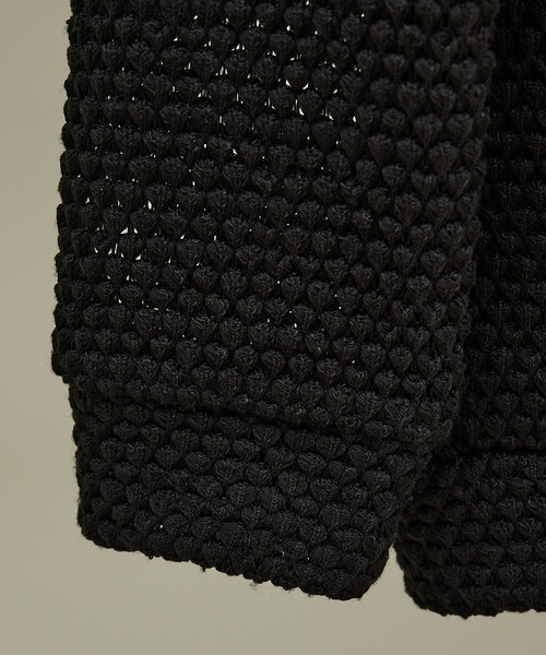 ABAHOUSE（アバハウス）の「メッシュニット ダブルジップパーカー（パーカー・メンズ・ベージュ/ブラック/オレンジ・48/46/44）」の22枚目の写真