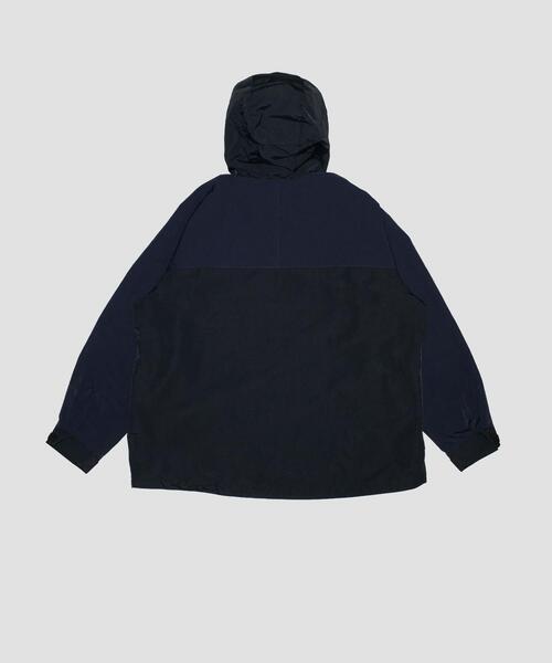 LOTTO（ロット）の「LOTTO　TWO-TONE ANORAK（ナイロンジャケット・メンズ・ブラック/ブルー/グリーン・XX-LARGE/MEDIUM/LARGE/X-LARGE）」の5枚目の写真
